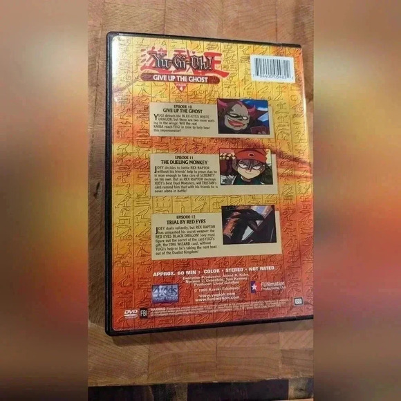 Yu-Gi-Oh Give Up The Ghost DVD (EUC) - Picture 2 of 3